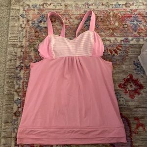 Lulu Lemon Pink Tank top